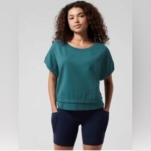 Athleta Teal Sweatshirt